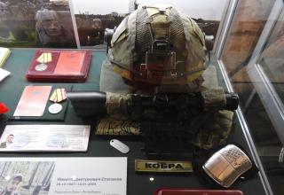 Из экспозиций Военно-исторического музея артиллерии, инженерных войск и войск связи, посвящённых СВО