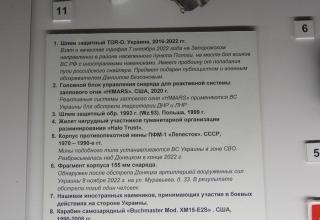 Из экспозиций Военно-исторического музея артиллерии, инженерных войск и войск связи, посвящённых СВО