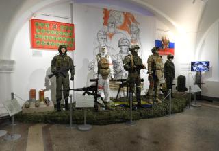 Из экспозиций Военно-исторического музея артиллерии, инженерных войск и войск связи, посвящённых СВО