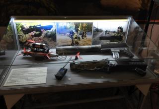 Из экспозиций Военно-исторического музея артиллерии, инженерных войск и войск связи, посвящённых СВО