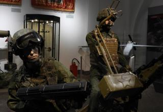 Из экспозиций Военно-исторического музея артиллерии, инженерных войск и войск связи, посвящённых СВО