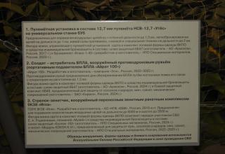 Из экспозиций Военно-исторического музея артиллерии, инженерных войск и войск связи, посвящённых СВО