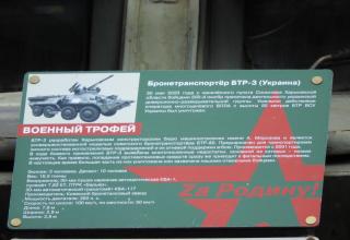 Из экспозиций Военно-исторического музея артиллерии, инженерных войск и войск связи, посвящённых СВО