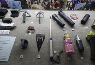 Из экспозиций Военно-исторического музея артиллерии, инженерных войск и войск связи, посвящённых СВО