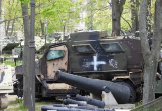 Из экспозиций Военно-исторического музея артиллерии, инженерных войск и войск связи, посвящённых СВО