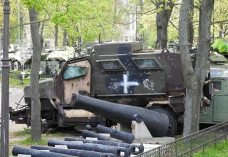 Из экспозиций Военно-исторического музея артиллерии, инженерных войск и войск связи, посвящённых СВО