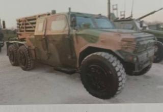 Образцы реактивной артиллерии на базе автомобилей Mengshi