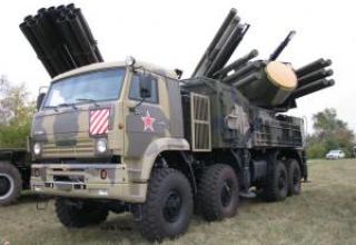 Зенитный ракетно-пушечный комплекс Панцирь-С1 