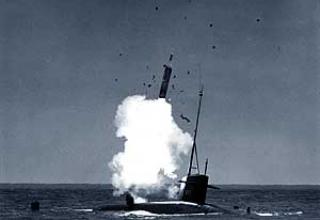Баллистическая ракета подводных лодок UGM-27B Polaris-A2 