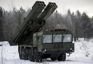 Реактивная система залпового огня 9К512 "Ураган-1М"